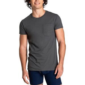 Fruit On The Loom Mens Pocket Tee Short Sleeves 100% Cotton Tshirt Size M